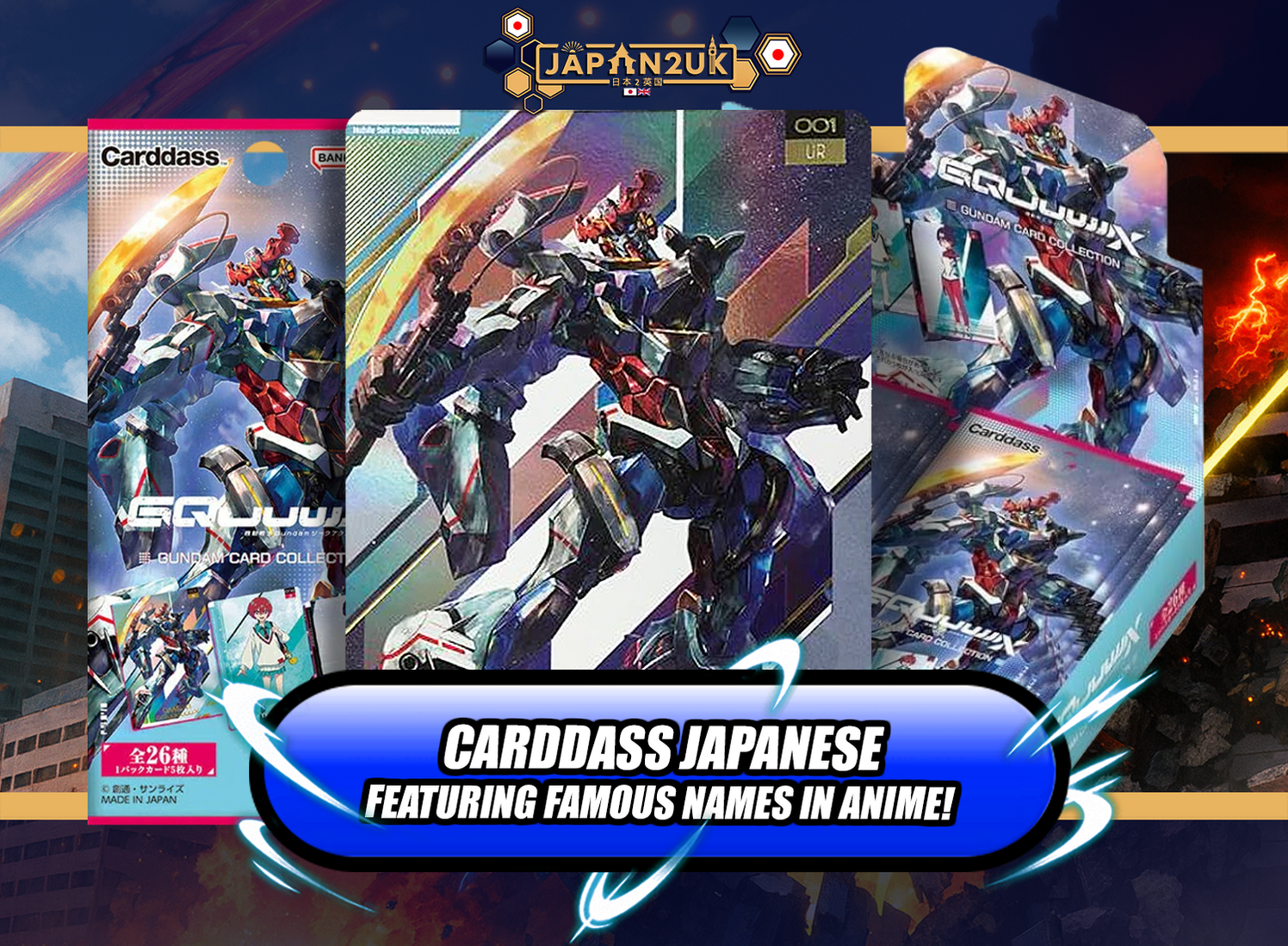 Shop Carddass TCG Products In The UK — Japan2UK