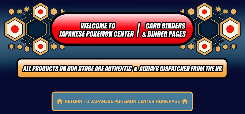 Japanese Pokemon Center Original Card Binders & Binder Pages Japan2UK Japanese Pokemon Center Original Card Binders & Binder Pages Japan2UK