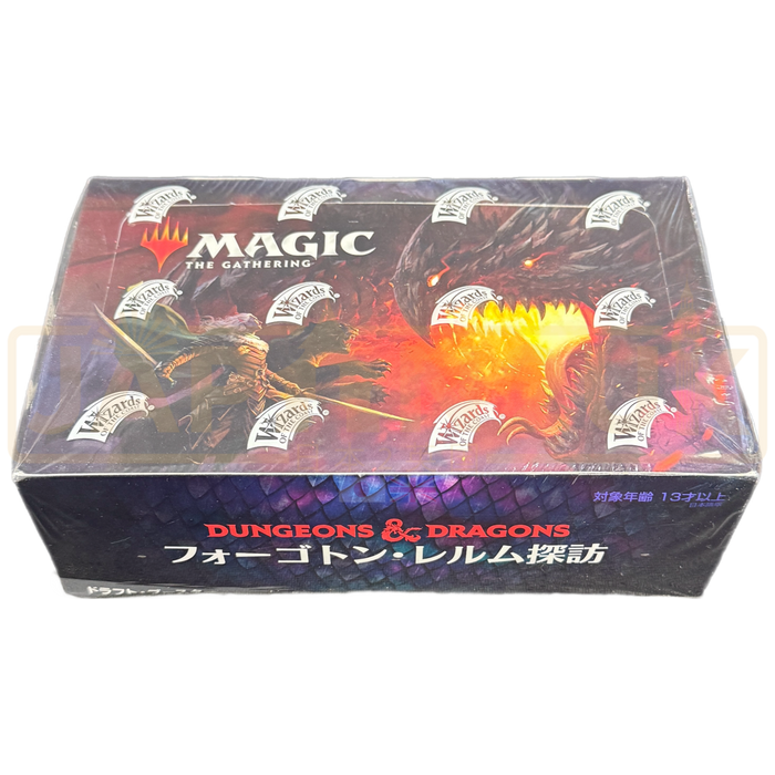 Magic The Gathering Adventures in The Forgotten Realms Draft Japanese Booster Box Magic The Gathering Adventures in The Forgotten Realms Draft Japanese Booster Box