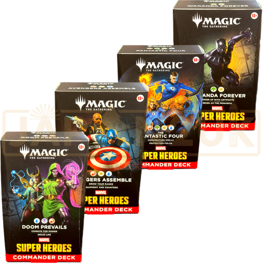 Magic the Gathering Marvel Super Heroes English Commander Deck