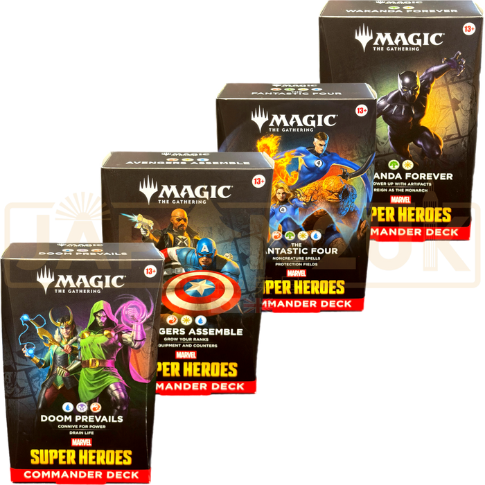 Magic the Gathering Marvel Super Heroes English Commander Deck