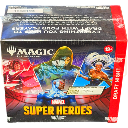 Magic the Gathering Marvel Super Heroes English Draft Night Box