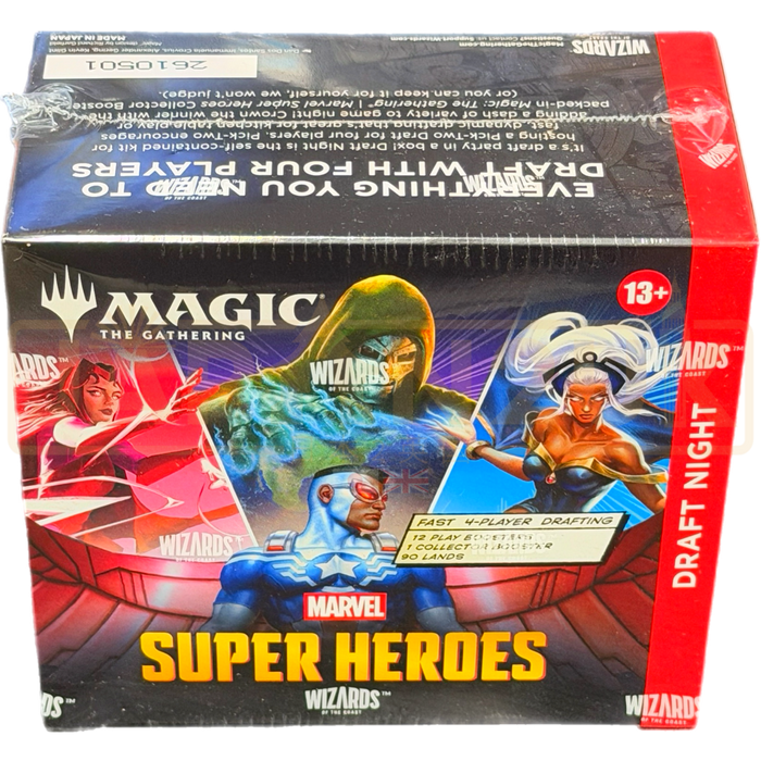 Magic the Gathering Marvel Super Heroes English Draft Night Box