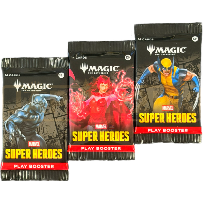 Magic the Gathering Marvel Super Heroes English Play Booster Pack