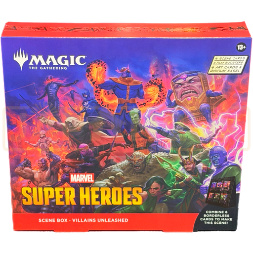 Magic the Gathering Marvel Super Heroes United English Scene Box