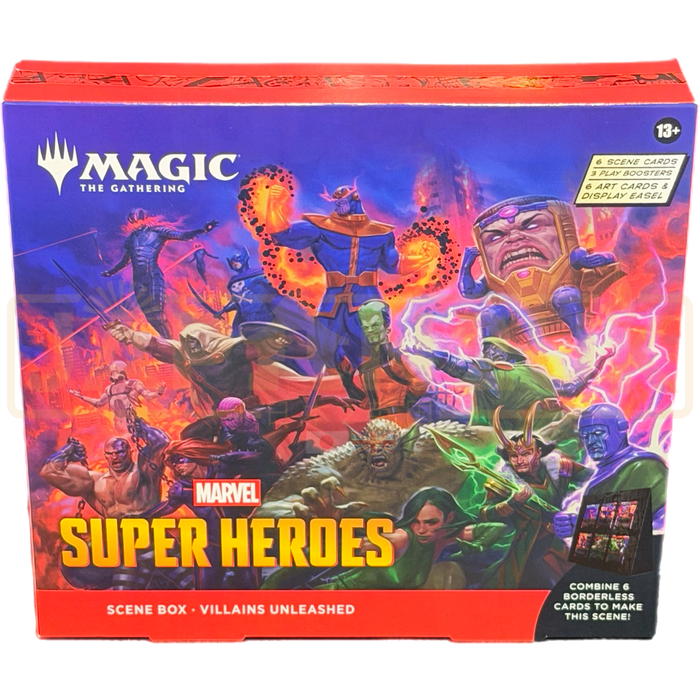 Magic the Gathering Marvel Super Heroes United English Scene Box