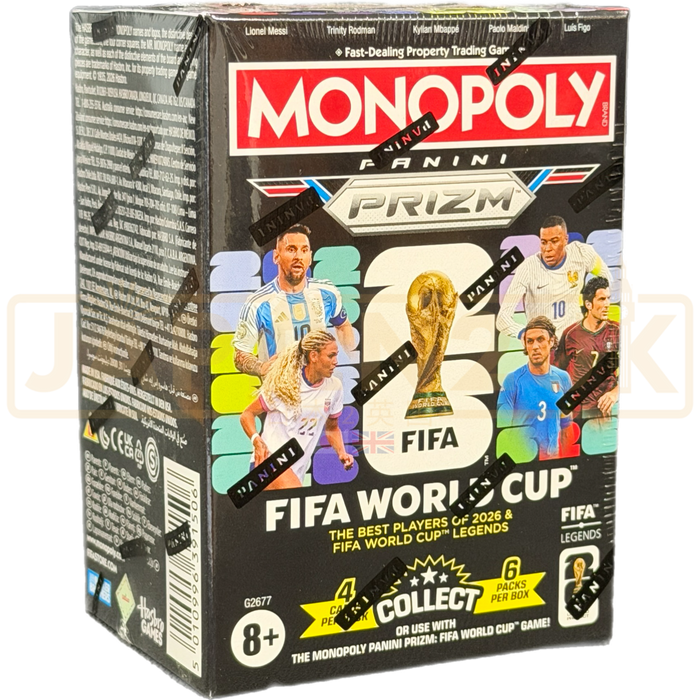 Monopoly Panini Prizm FIFA World Cup English Booster Box