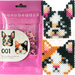 Nanobeads - French Bulldog/Calico Cat 001