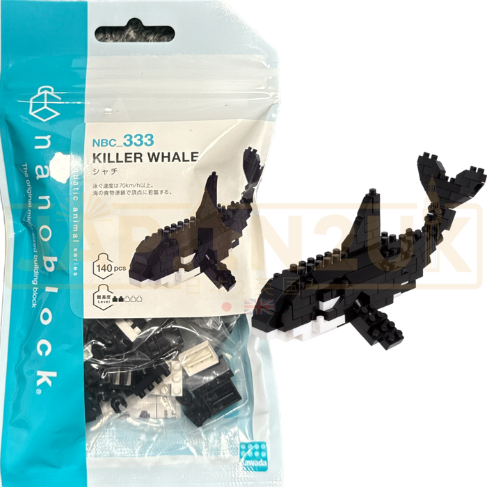Nanoblock Animal Series - Killer Whale NBC_333
