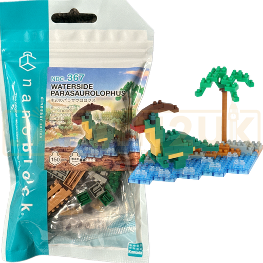 Nanoblock Dinosaur Series - Waterside Parasaurolophus NBC_367