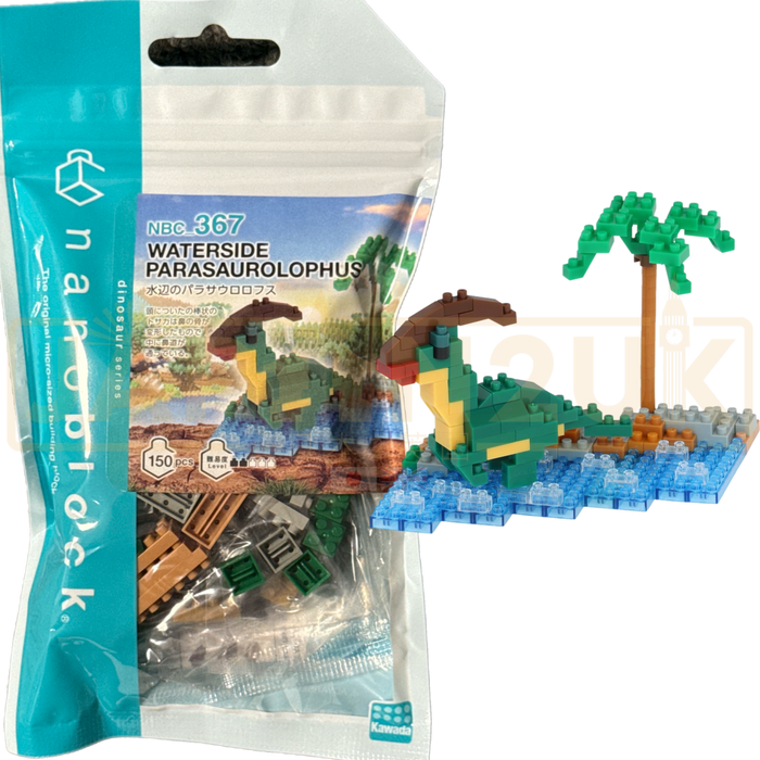 Nanoblock Dinosaur Series - Waterside Parasaurolophus NBC_367