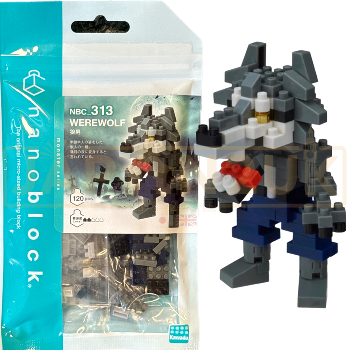 Nanoblock Monster Series - Werewolf NBC_313