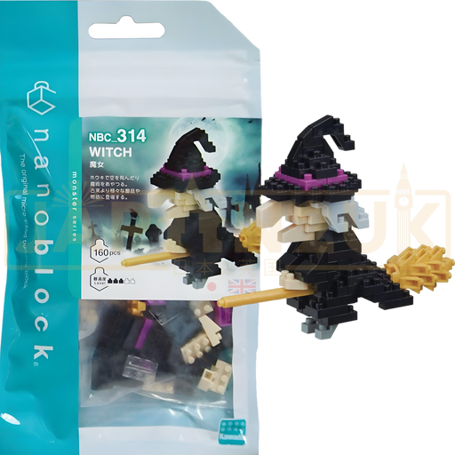 Nanoblock Monster Series - Witch NBC_314
