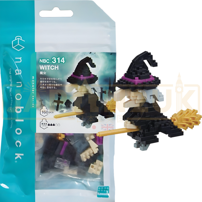 Nanoblock Monster Series - Witch NBC_314