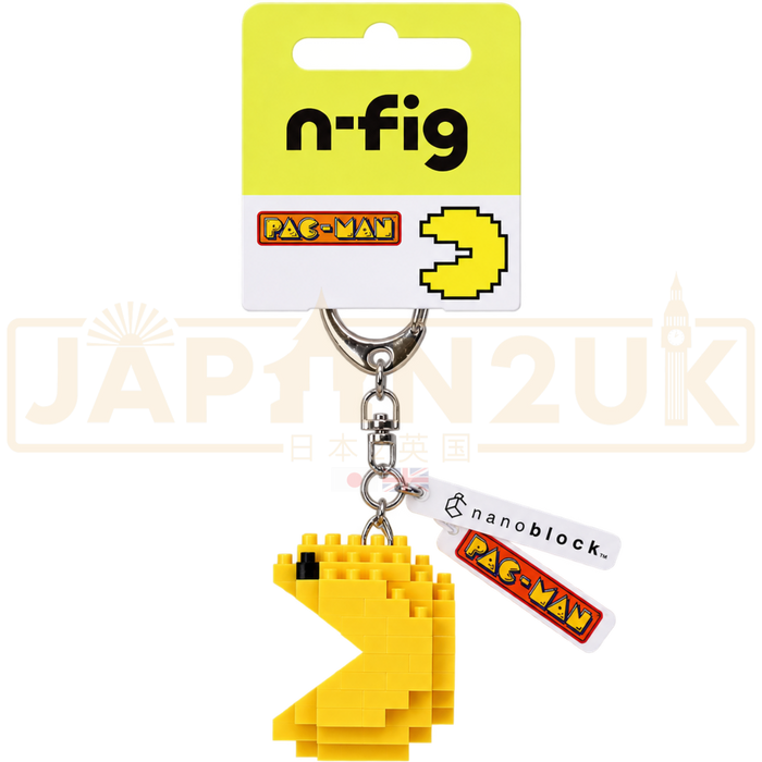Nanoblock N-Fig - Pac Man NFG-33 Keychain