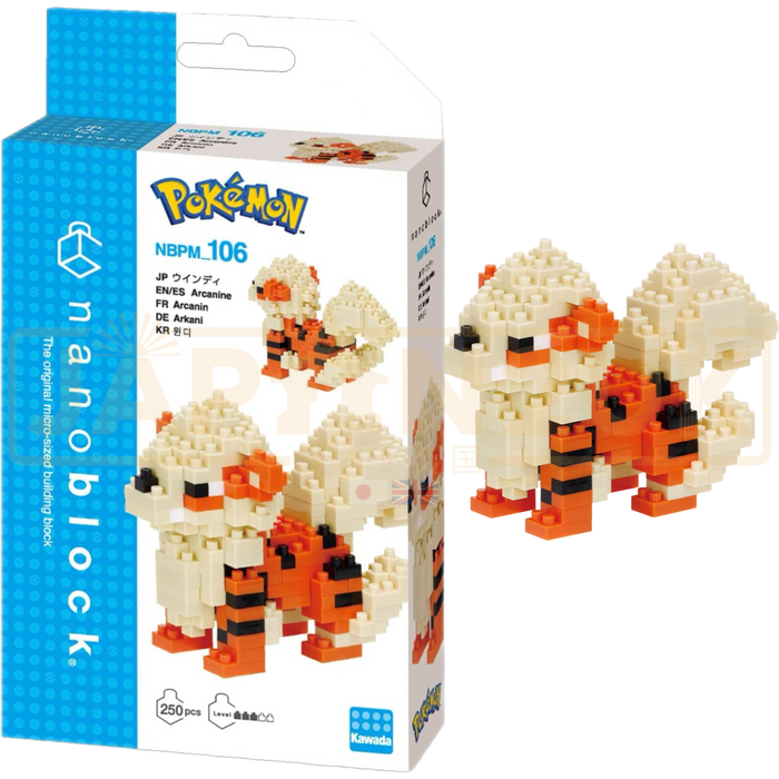 Nanoblock Pokemon - Arcanine NBPM_106