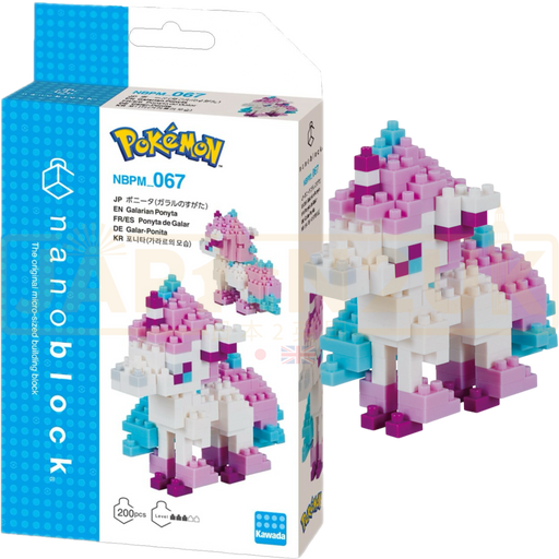 Nanoblock Pokemon - Galarian Ponyta NBPM_067