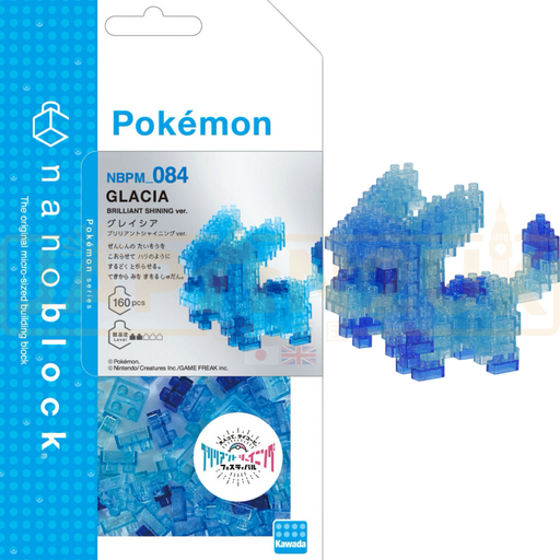 Nanoblock Pokemon - Glaceon Brilliant Shining NBPM_084