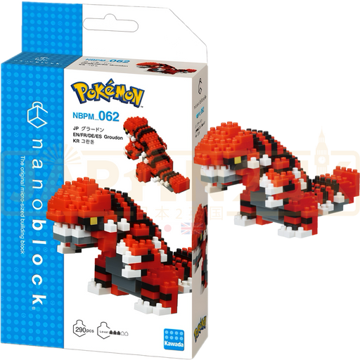 Nanoblock Pokemon - Groudon NBPM_062