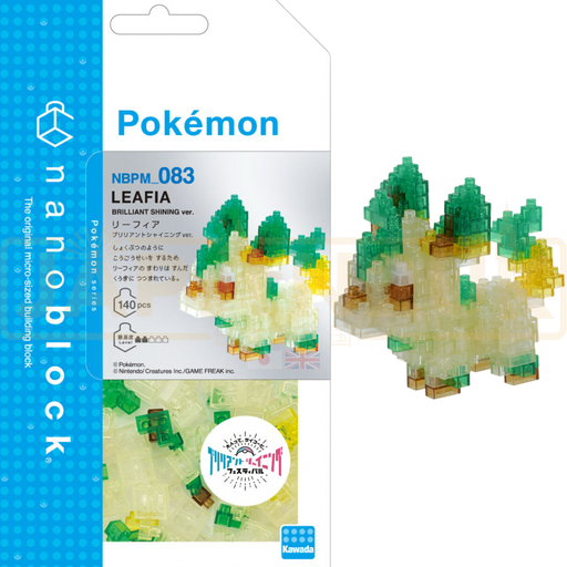 Nanoblock Pokemon - Leafeon Brilliant Shining NBPM_083