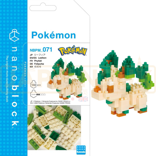 Nanoblock Pokemon - Leafeon NBPM_071