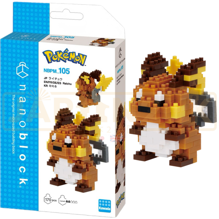 Nanoblock Pokemon - Raichu NBPM_105
