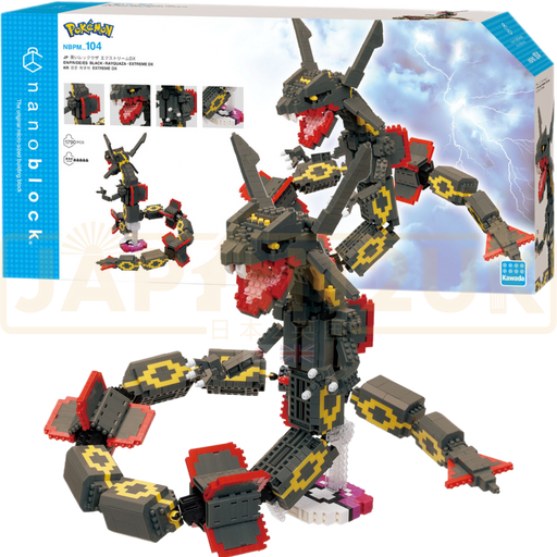 新品 ナノブロック 黒いレックウザ エクストリームDX NBPM_104 新品 ナノブロック 黒いレックウザ エクストリームDX NBPM_104