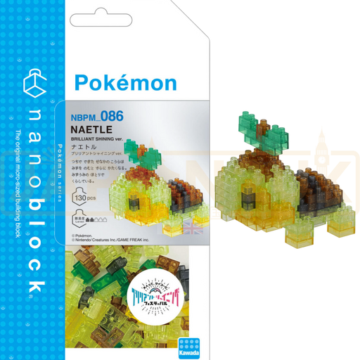 Nanoblock Pokemon - Turtwig Brilliant Shining NBPM_086