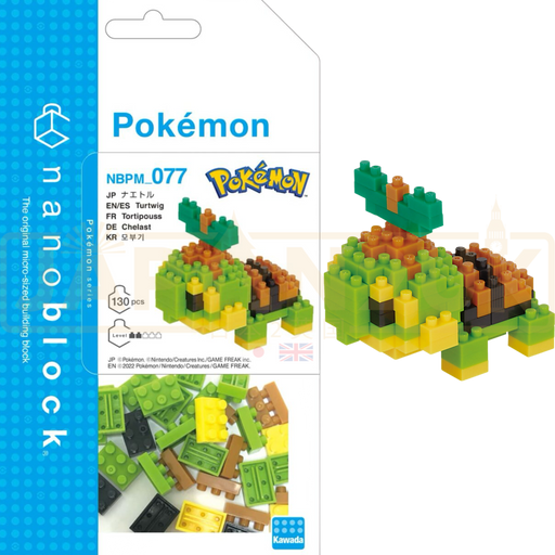 Nanoblock Pokemon - Turtwig NBPM_077