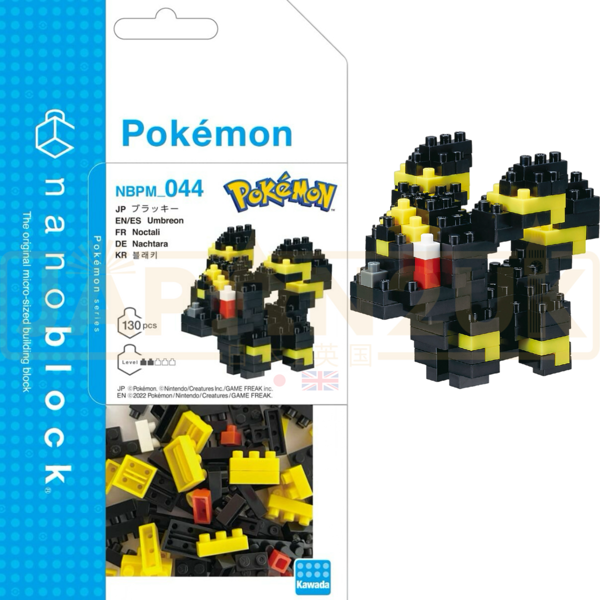 Nanoblock Pokemon - Umbreon NBPM_044 — Japan2UK