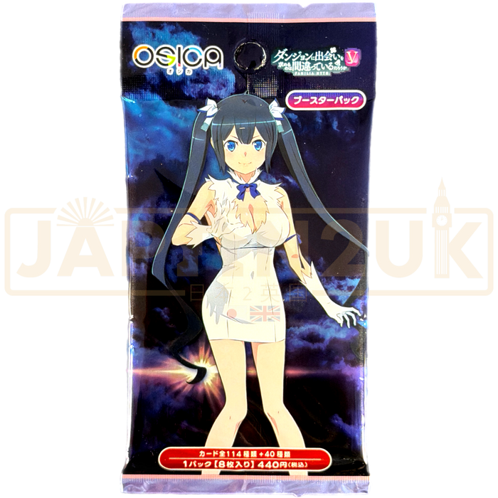 OSICA Is It Wrong to Try to Pick Up Girls in a Dungeon? Familia Myth V Japanese Booster Pack