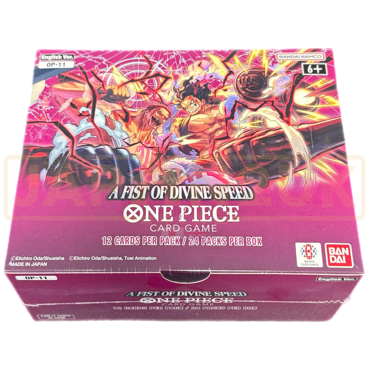 One Piece A Fist of Divine Speed OP-11 English Booster Box Japan2UK One Piece A Fist of Divine Speed OP-11 English Booster Box Japan2UK