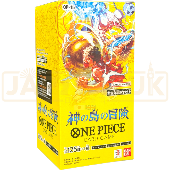 One Piece Adventure on KAMI's Island OP-15 Japanese Booster Box Japan2UK One Piece Adventure on KAMI's Island OP-15 Japanese Booster Box Japan2UK