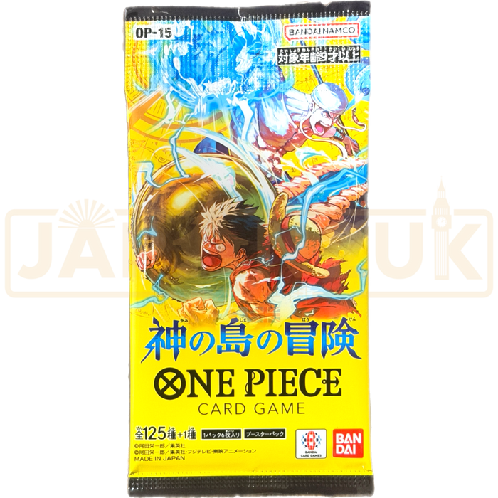 One Piece Adventure on KAMI's Island OP-15 Japanese Booster Pack