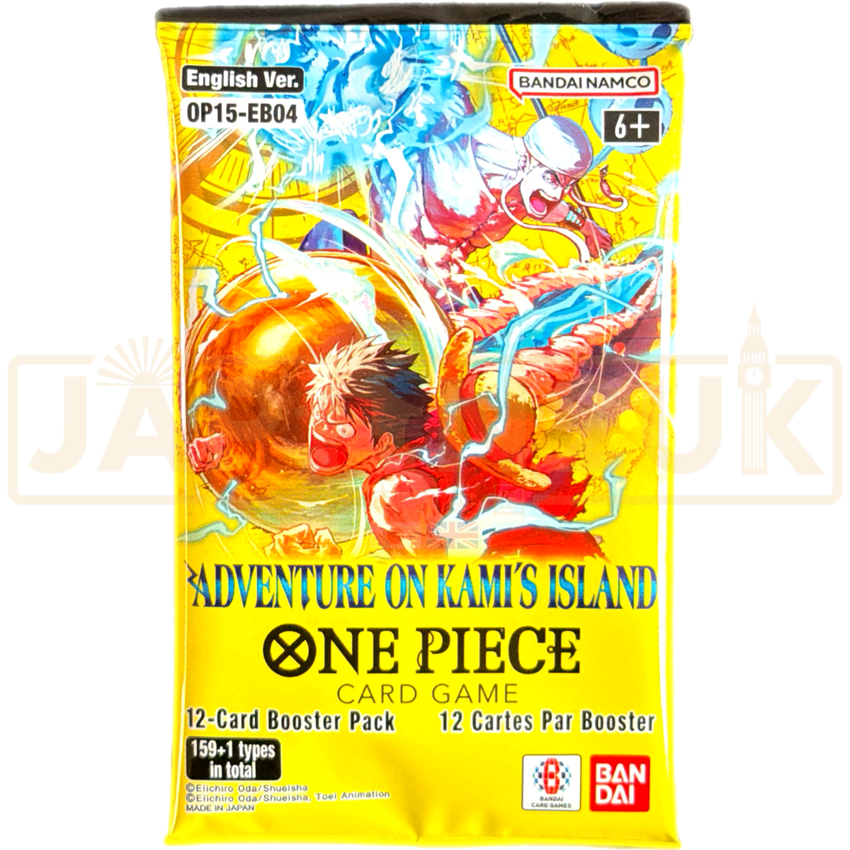 One Piece Adventure on Kami's Island OP-15 EB-04 English Booster