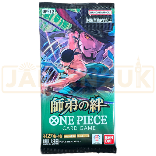 One Piece Bonds of Master and Disciple OP-12 Japanese Booster Pack