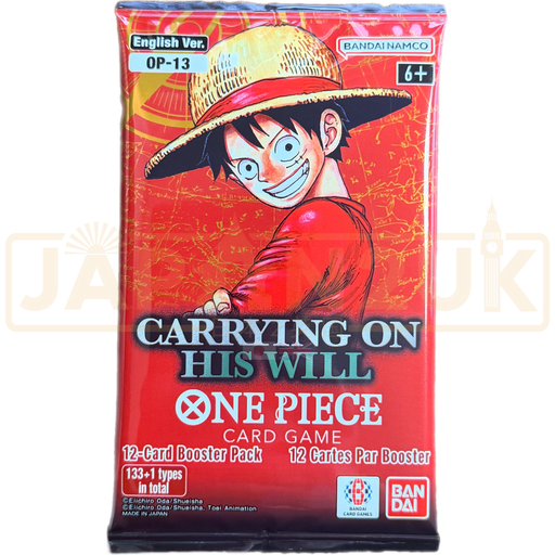 One Piece Carrying on His Will OP-13 English Booster Pack