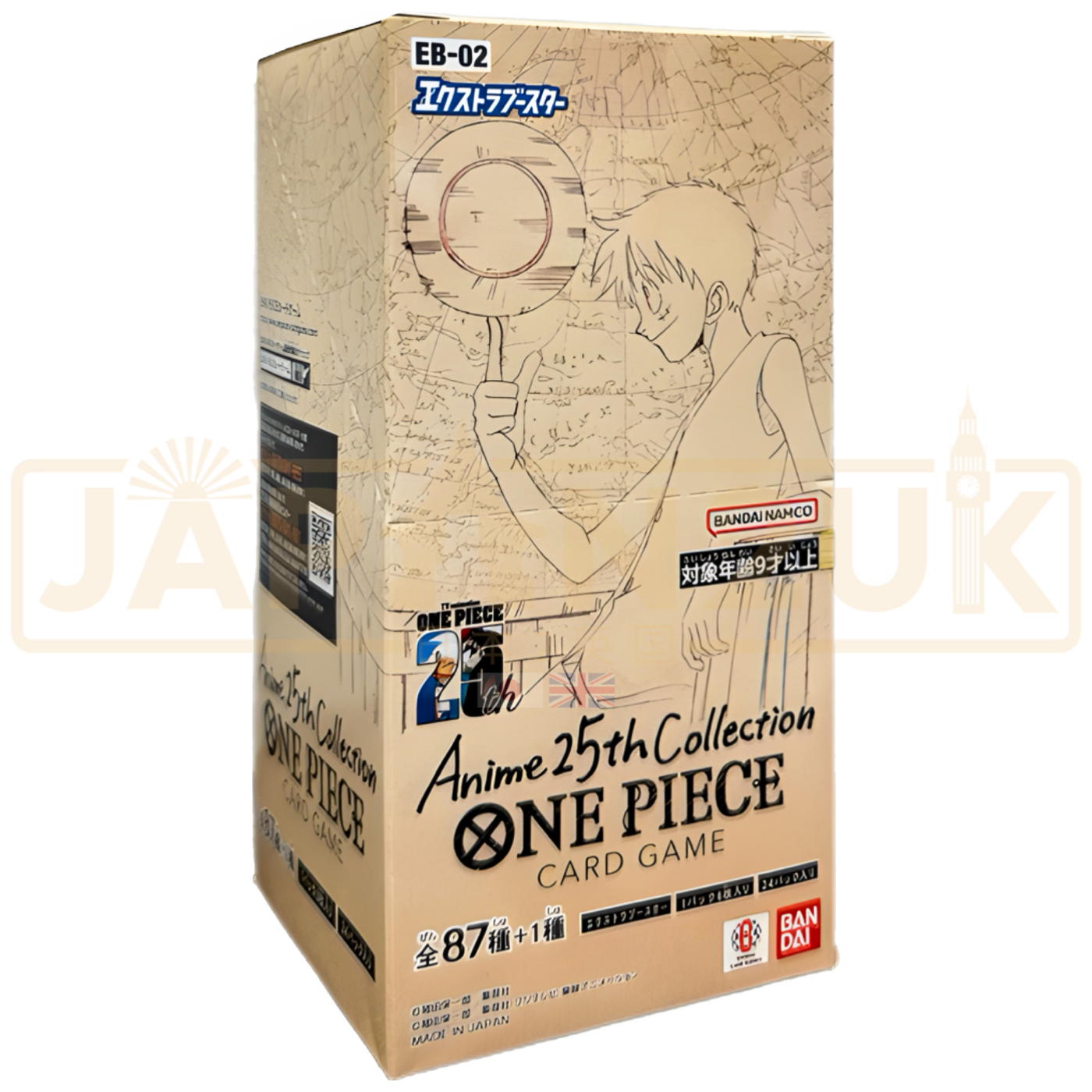 Thẻ bài One Piece Extra Booster Box Anime 25th Collection TCG EB-02 Thẻ bài One Piece Extra Booster Box Anime 25th Collection TCG EB-02
