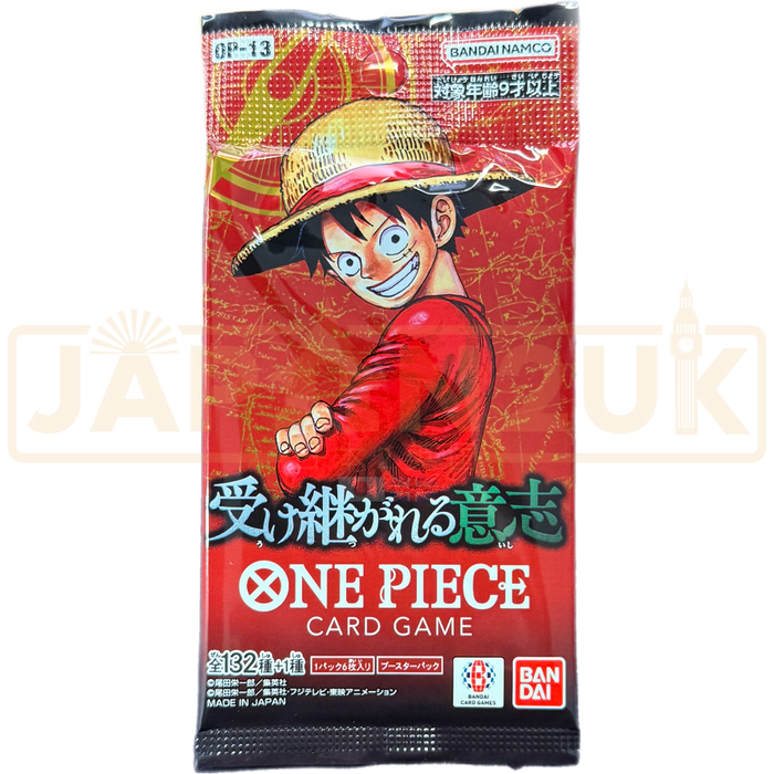 One Piece Inherited Will OP-13 Japanese Booster Pack