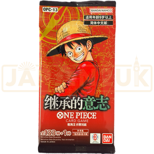 One Piece Inherited Will OPC-13 Chinese Booster Pack