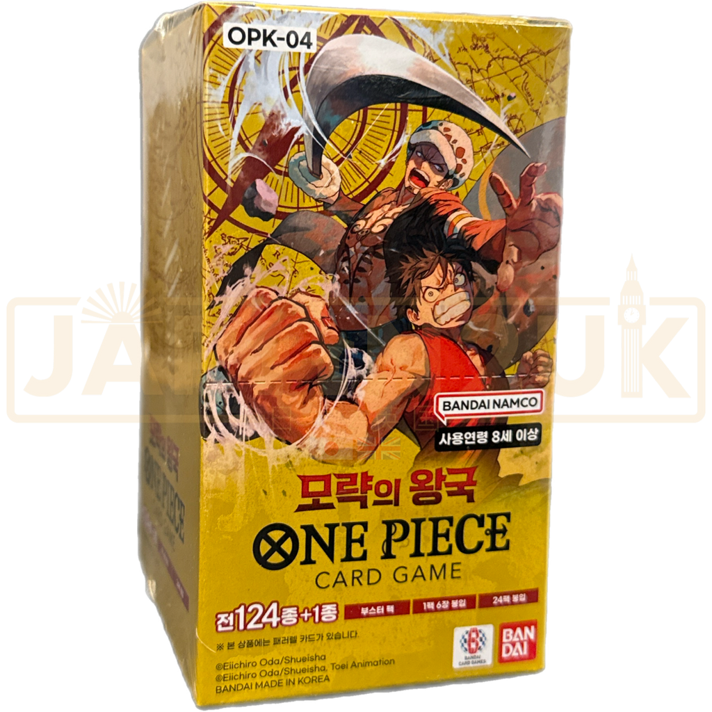One Piece Kingdom of Conspiracies OPK-04 Korean Booster Box — Japan2UK