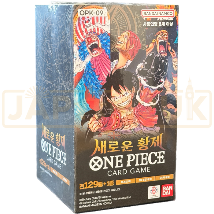 One Piece New Emperor OPK-09 Korean Booster Box Japan2UK One Piece New Emperor OPK-09 Korean Booster Box Japan2UK