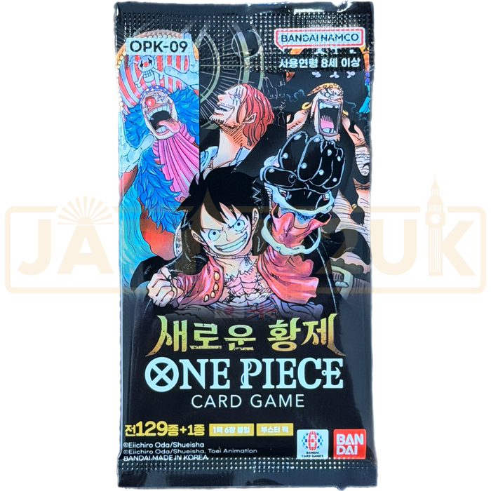 One Piece New Emperor OPK-09 Korean Booster Pack Japan2UK One Piece New Emperor OPK-09 Korean Booster Pack Japan2UK
