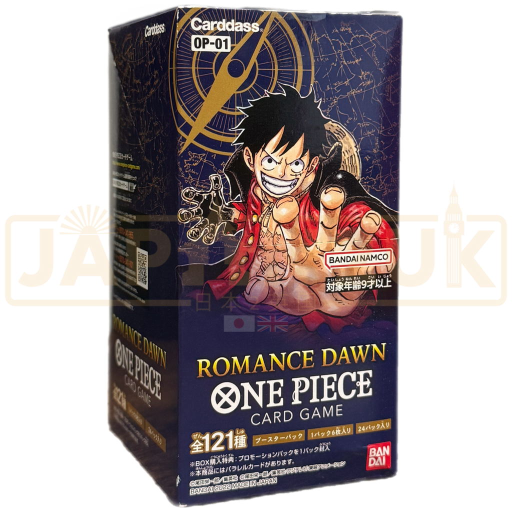 One Piece Romance Dawn OP-01 Japanese Booster Box Japan2UK One Piece Romance Dawn OP-01 Japanese Booster Box Japan2UK