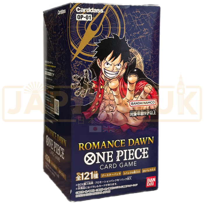 romance dawn op 01 booster box One Piece Card Game