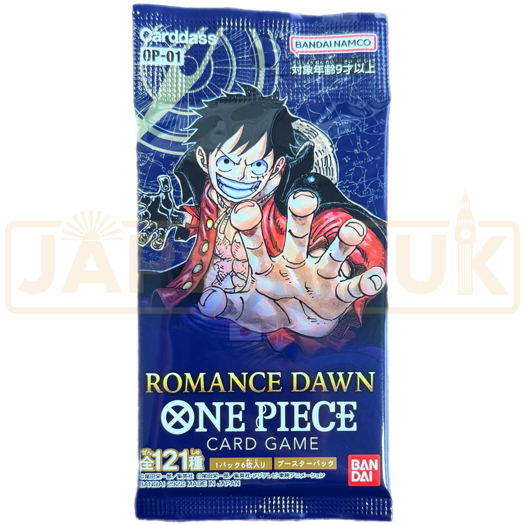 One Piece Romance Dawn OP-01 Japanese Booster Pack — Japan2UK