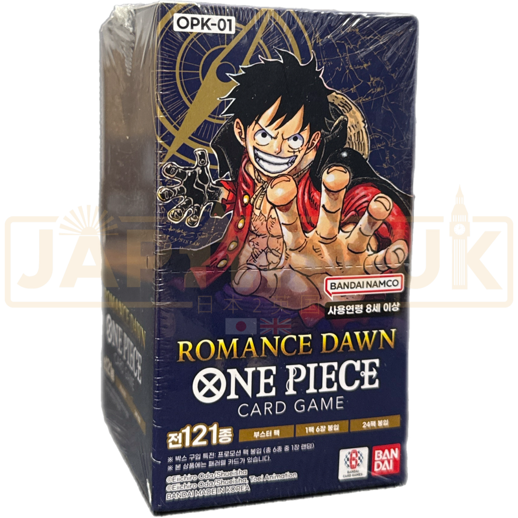 one piece pb01 booster box One Piece Romance Dawn OPK-01 Korean Booster Box — Japan2UK