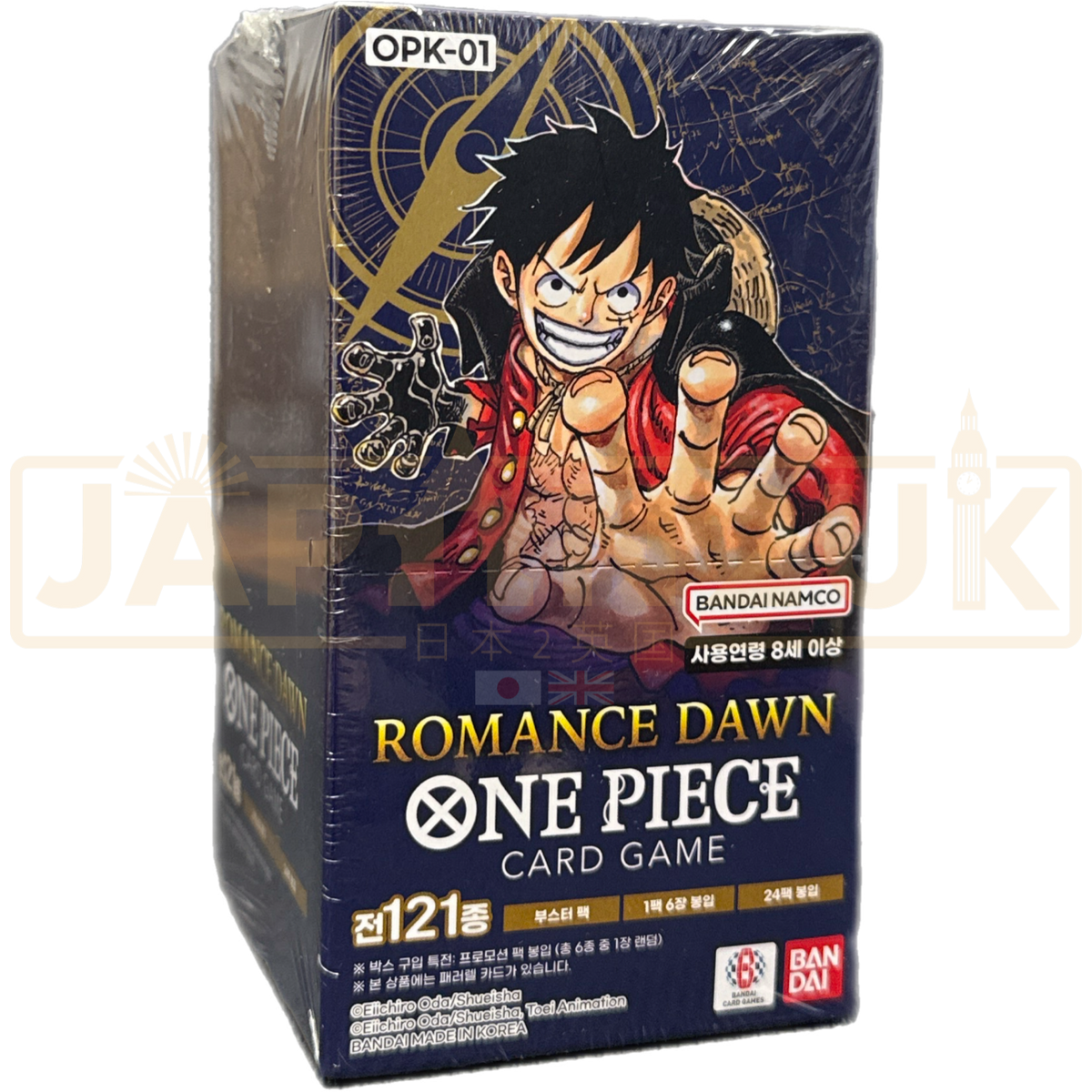 One Piece Romance Dawn OPK-01 Korean Booster Box — Japan2UK