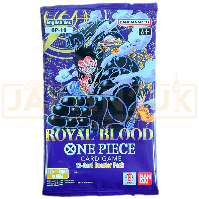 op10 booster box english One Piece Royal Blood OP-10 English Booster Pack — Japan2UK