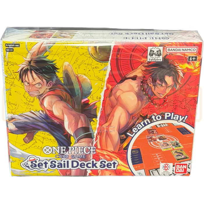 One Piece Set Sail SD-01 English Deck Set